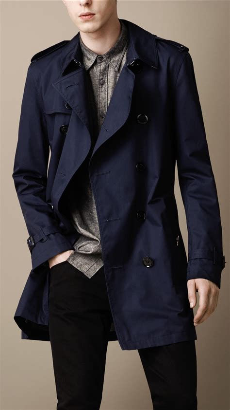 burberry nova trench coat|Burberry navy trench coat men's.